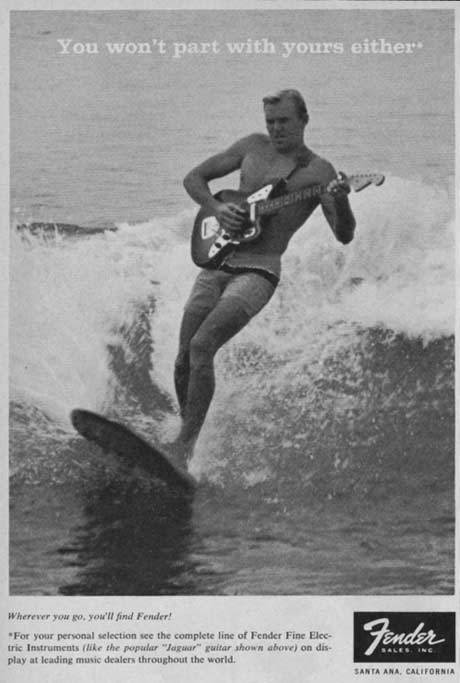 1965 Fender Jaguar in Olympic White