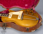 front of 1952 Gibson Les Paul Goldtop guitar body in original case 