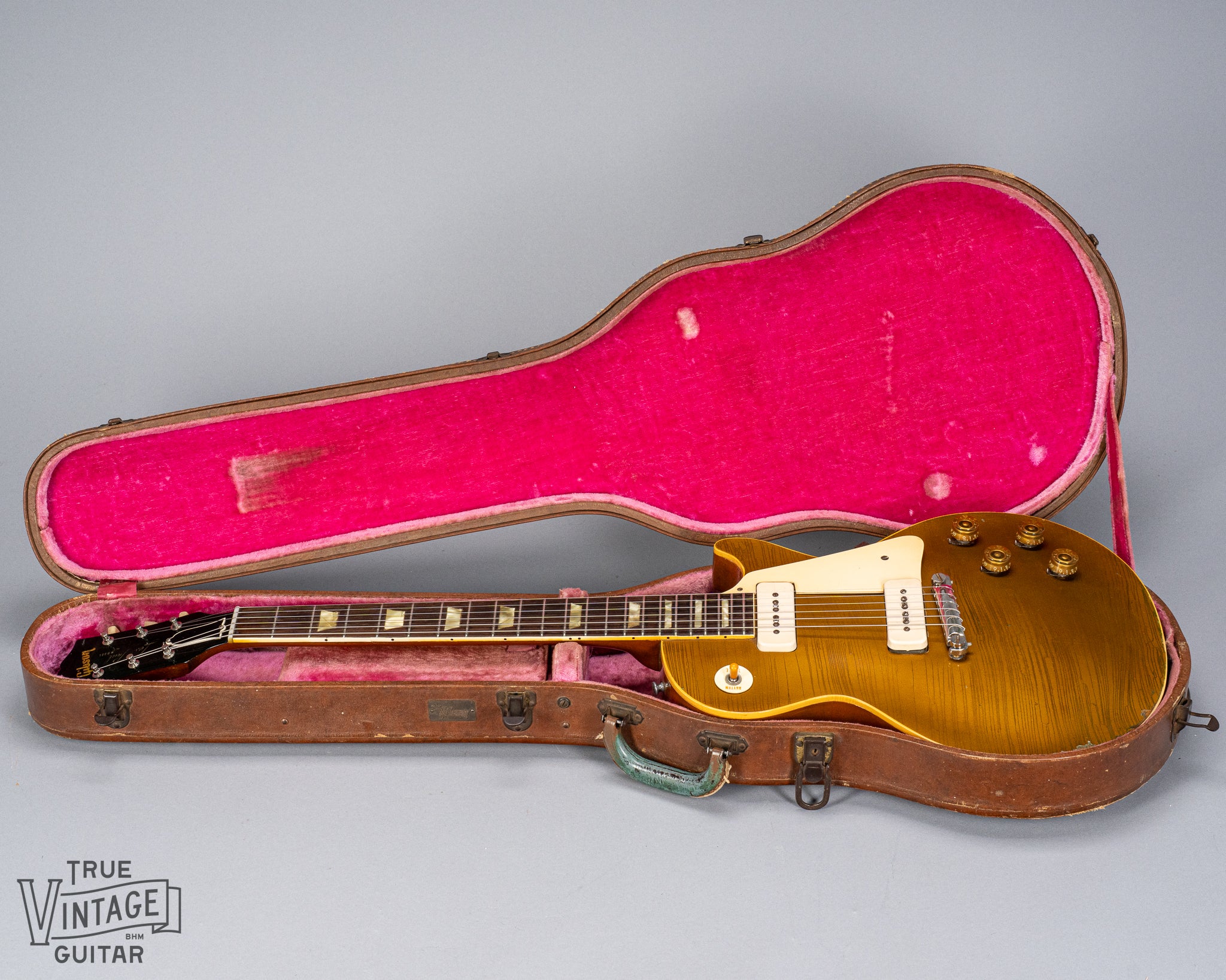 1954 Gibson Les Paul Goldtop guitar in original case 