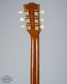 back of 1954 Gibson Les Paul Standard Goldtop guitar neck serial number tuners mahogany gibson