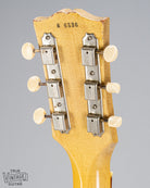 back of Gibson Les Paul TV Model guitar headstock tuners serial number 