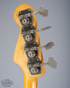 back of 1959 Fender Precision Bass P Bass Sunburst neck tuning machines