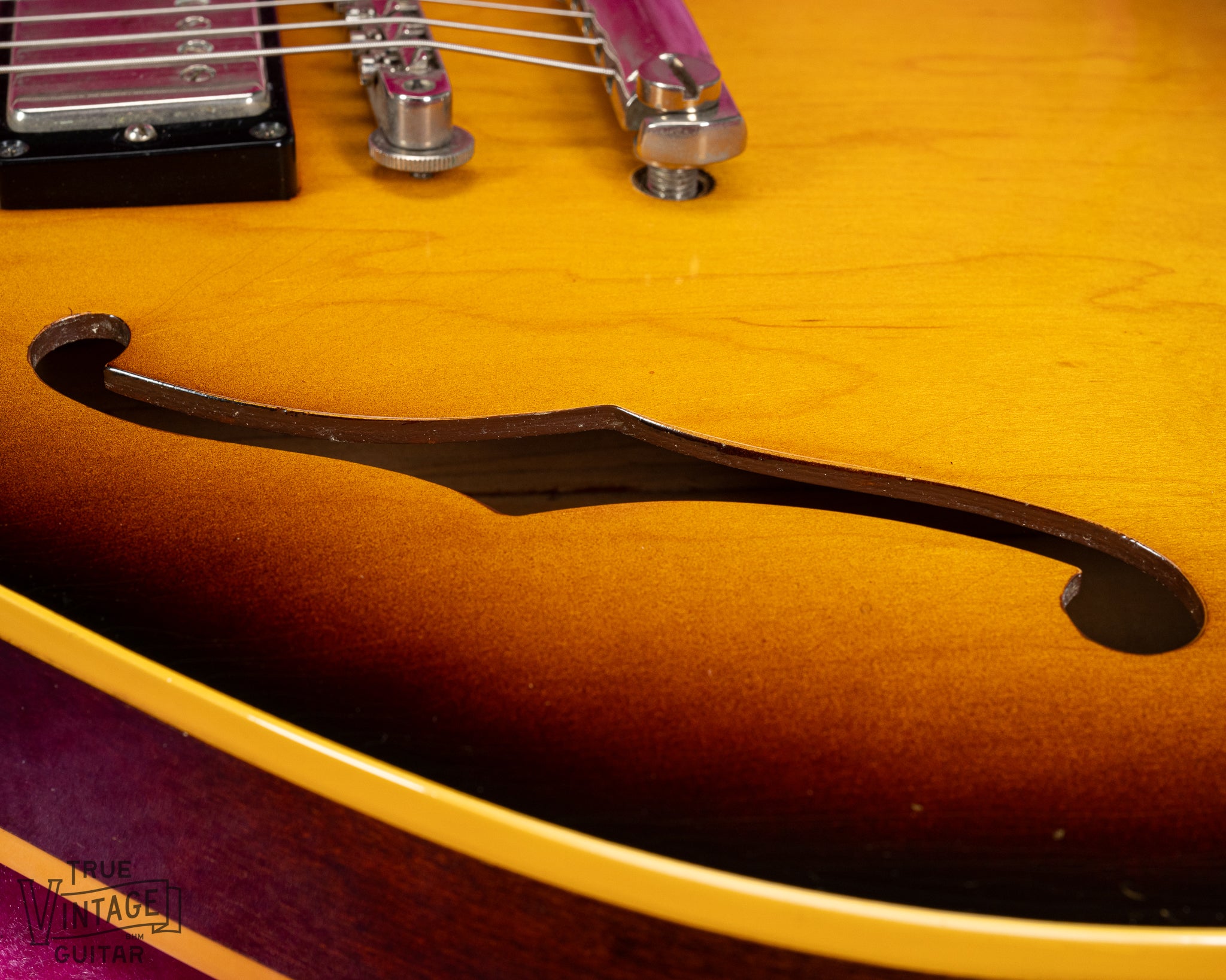 Three layer thing top of 1959 Gibson ES-335