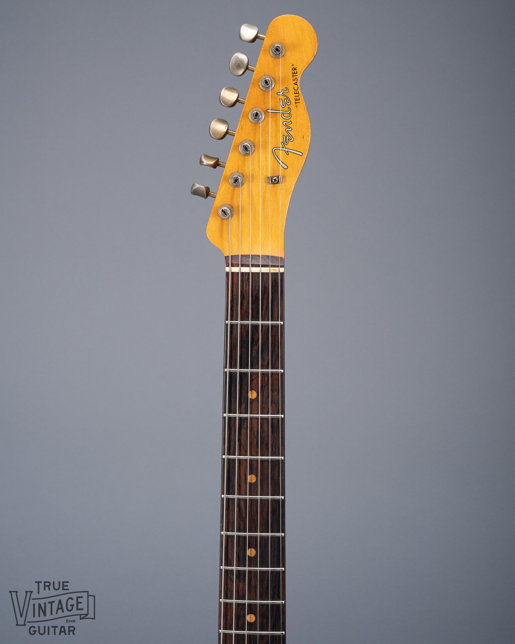 Front 1959 Fender Telecaster Custom Sunburst Neck and Headstock