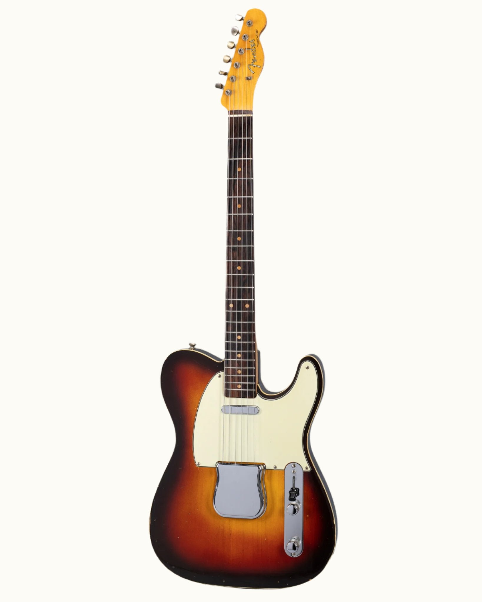 Front of 1959 Fender Telecaster Custom Sunburst