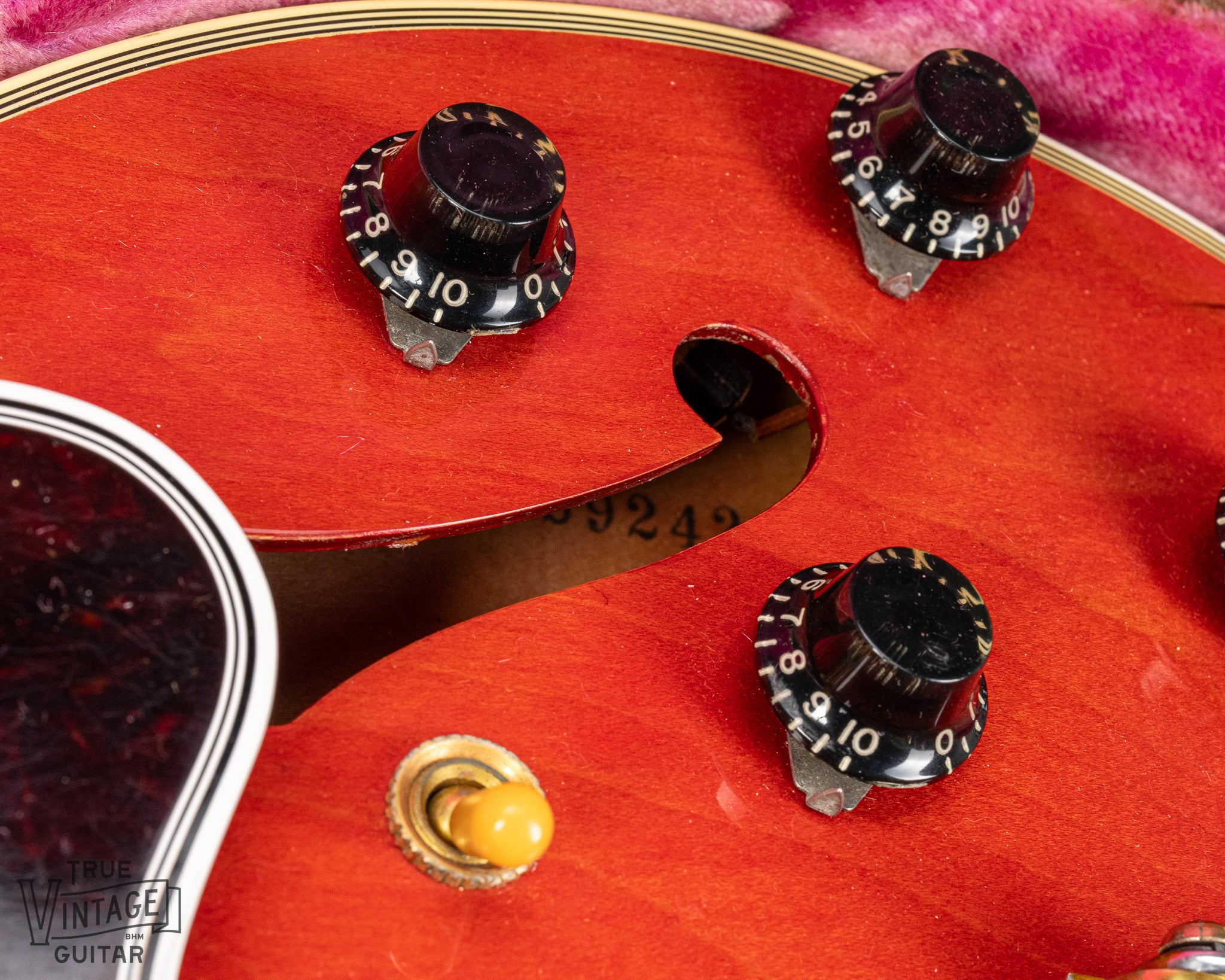 1959 Gibson ES-355 T Mono Cherry Watermelon red guitar FON S9242