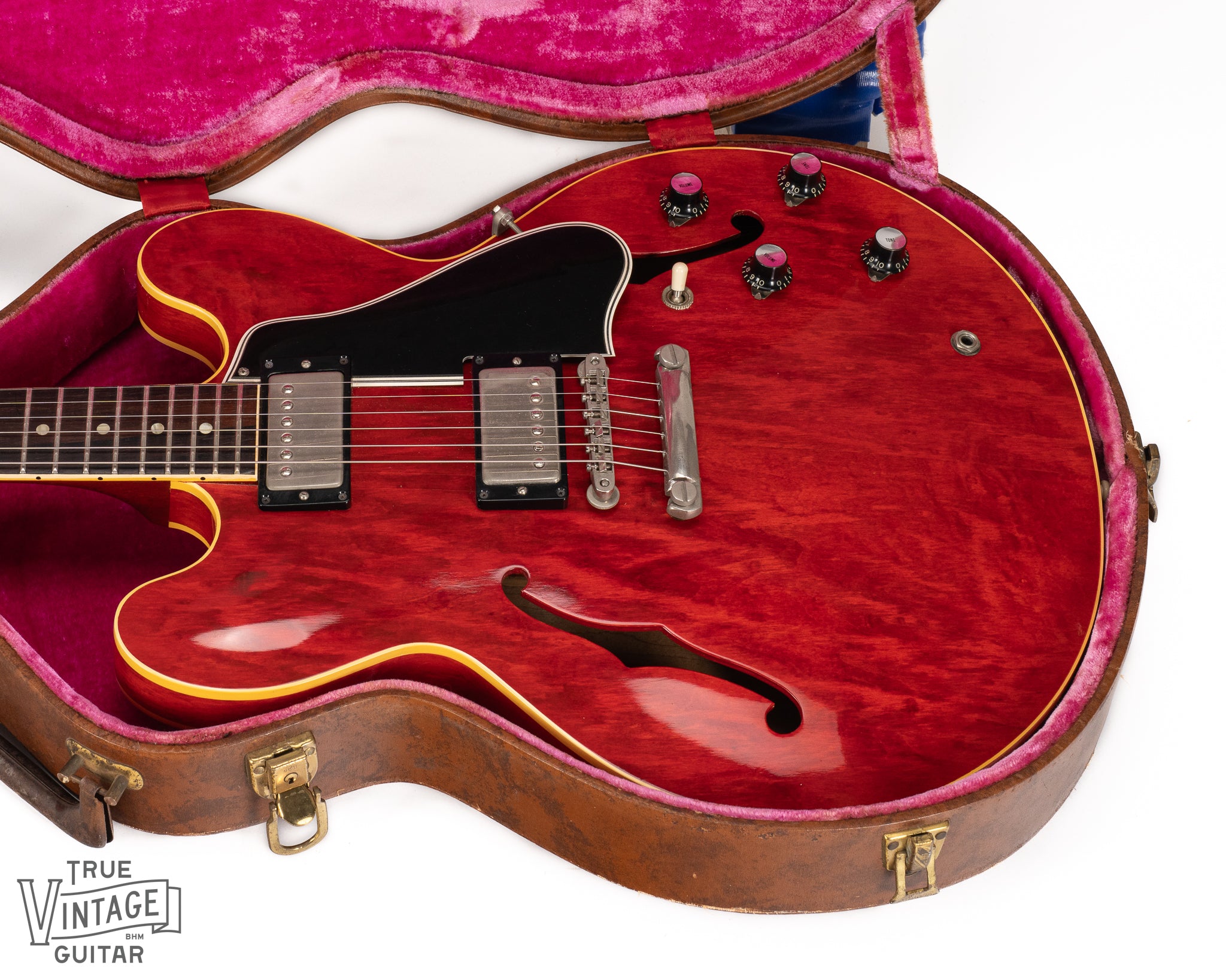 Cherry Red 1960 Gibson ES-335 Body in Original Case 