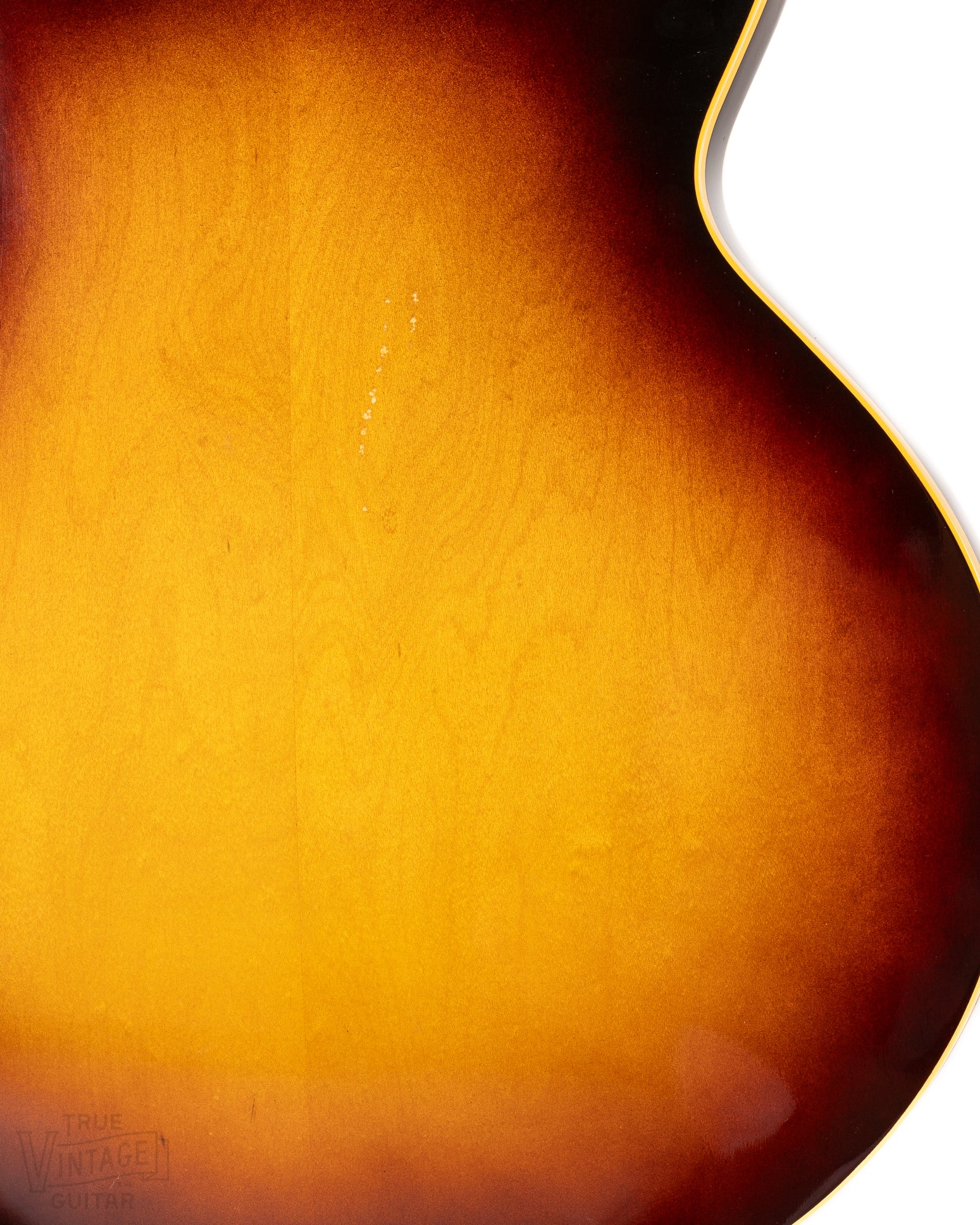 Back of 1960 Gibson ES-345 Sunburst