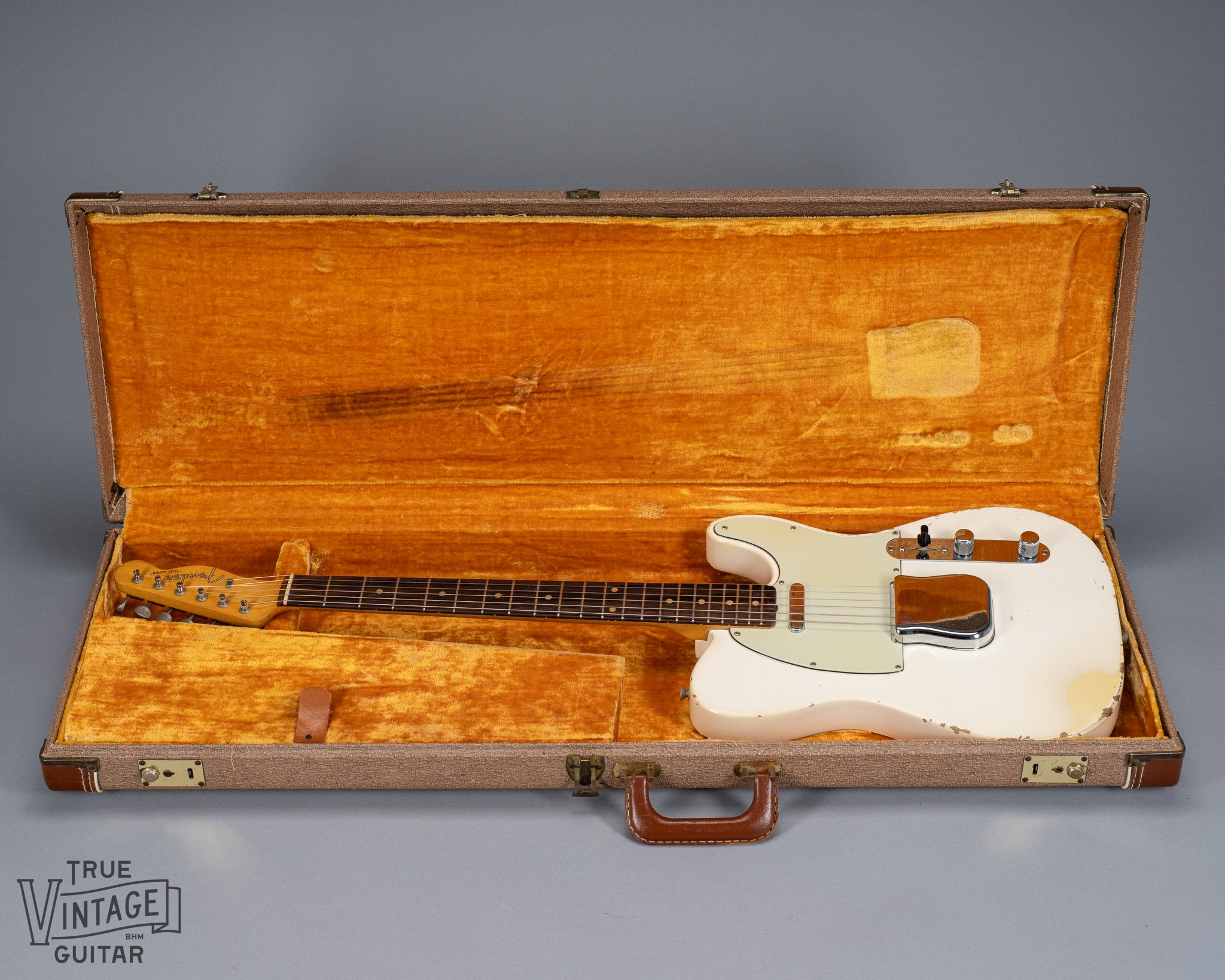 Olympic White 1960 Fender Telecaster in original case