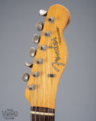 Front of Olympic White 1960 Fender Telecaster Headstock