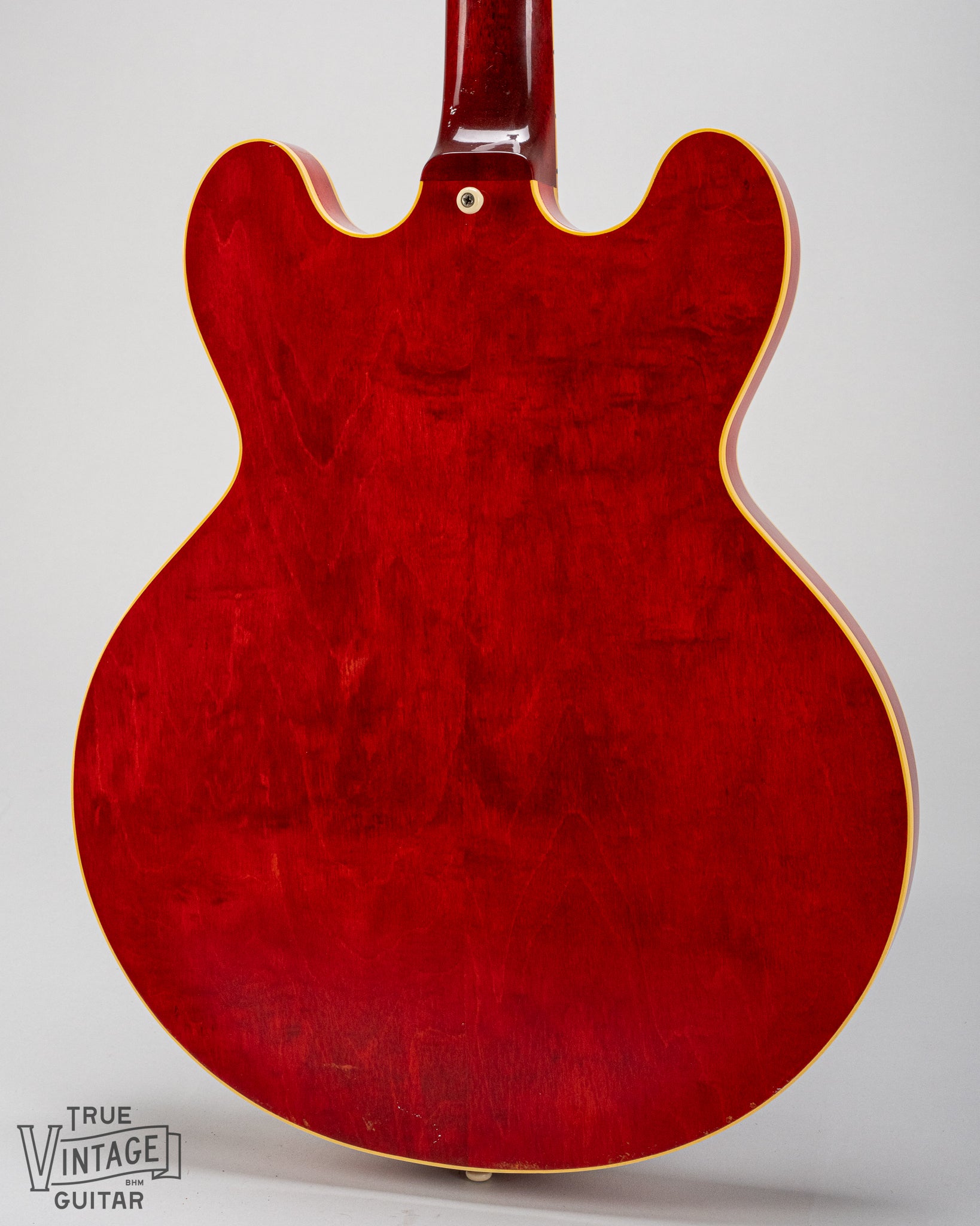 ES-335 レッド 1960 Gibson ES-335 Cherry Red Long Guard – True Vintage Guitar