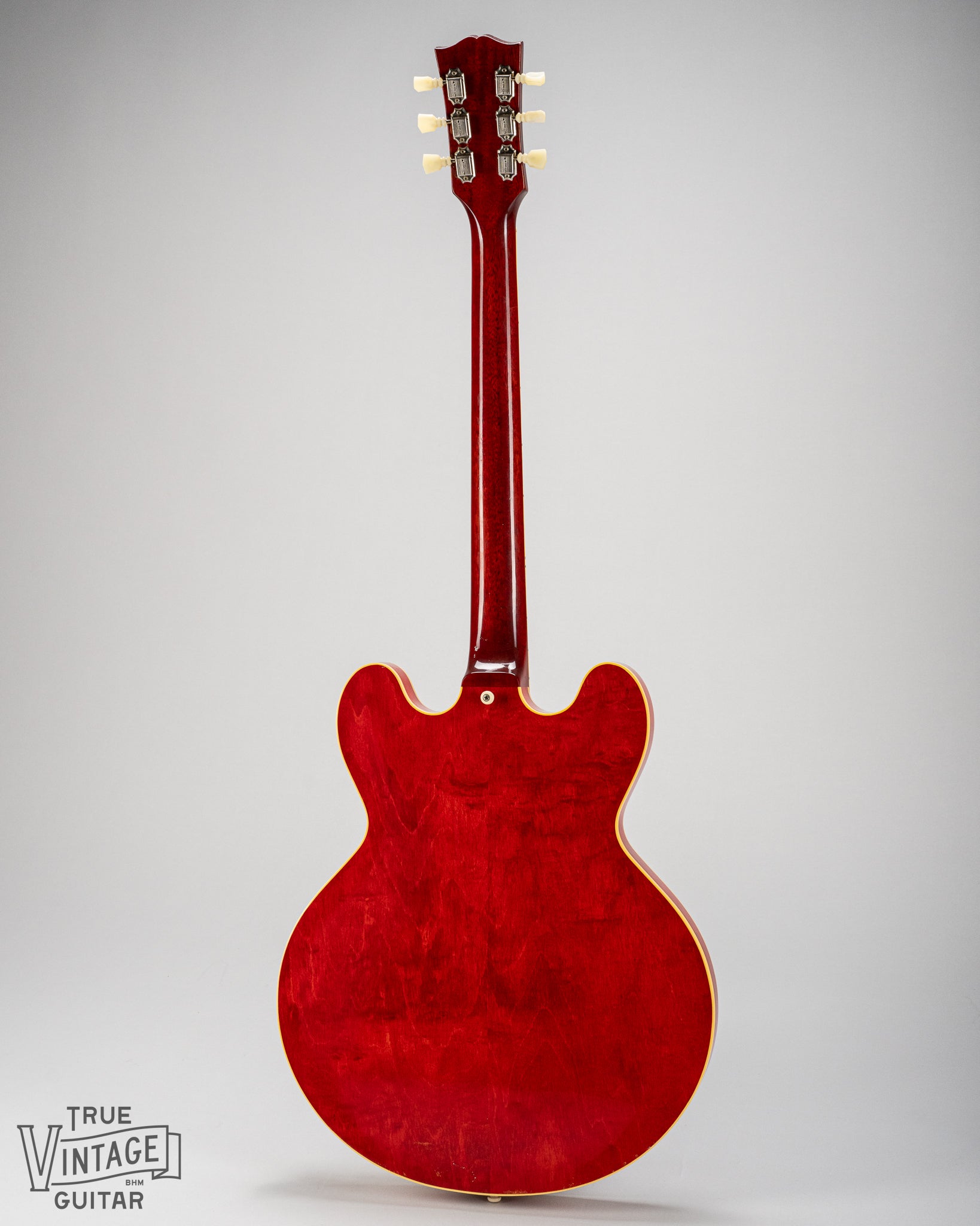 1960 Gibson ES-335 Cherry Red Long Guard – True Vintage Guitar