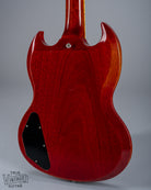 Back of 1961 Gibson Les Paul Standard Cherry