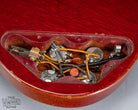 1961 Gibson Les Paul Standard Cherry Control Cavity Original Wiring and Pots