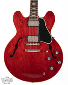 Front of 1962 Gibson ES-335 Cherry 