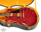 Front of 1963 Gibson ES-335 Cherry in Original Case