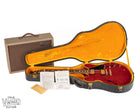 1963 Gibson ES-335 Cherry in Original Case with Gibson Maestro Reverb Echo, Tune-O-Matic Bridge Instructions, Humbucking Pickup Adjustment Sheet, and Case Key