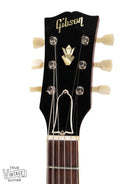 Front of 1963 Gibson ES-335 Cherry Headstock