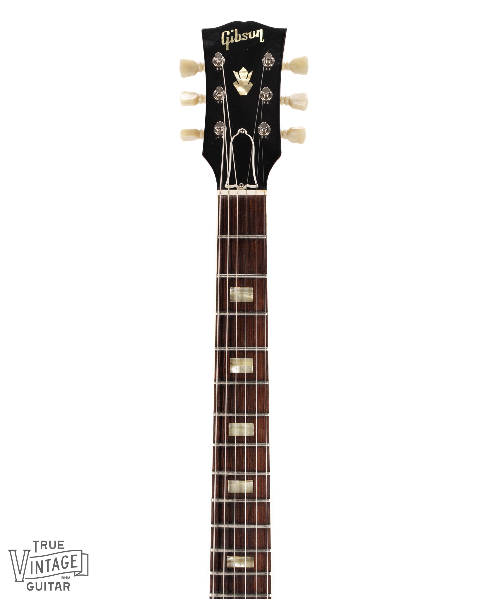 Front of 1963 Gibson ES-335 Cherry Neck and Headstock