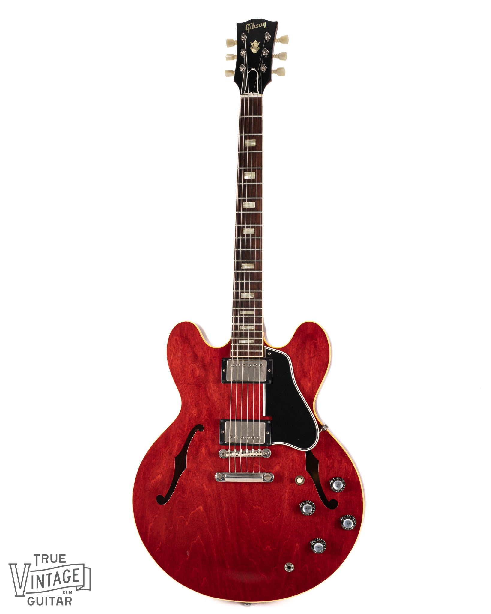 ES-335 レッド 1962 Gibson ES-335 Cherry Red – True Vintage Guitar