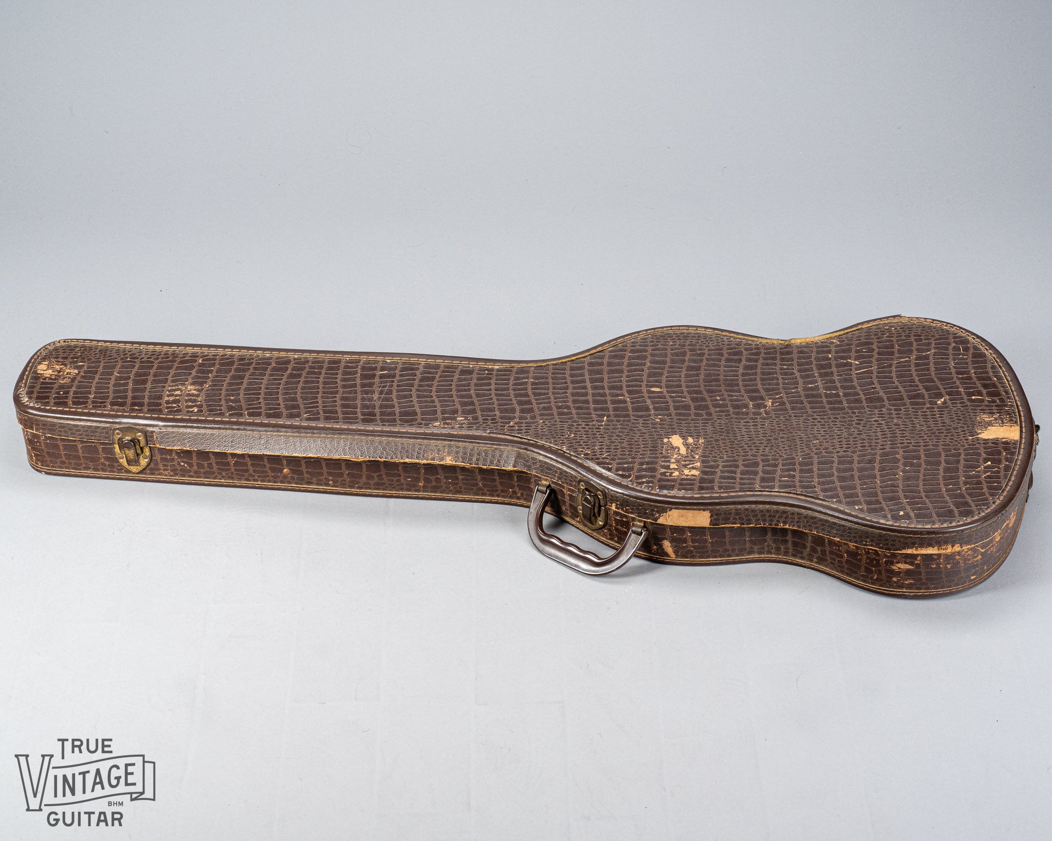 Gibson Les Paul Junior Cherry red guitar original alligator case