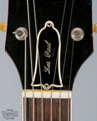 Truss rod cover with Les Paul signature on 1963 Gibson Les Paul Standard SG