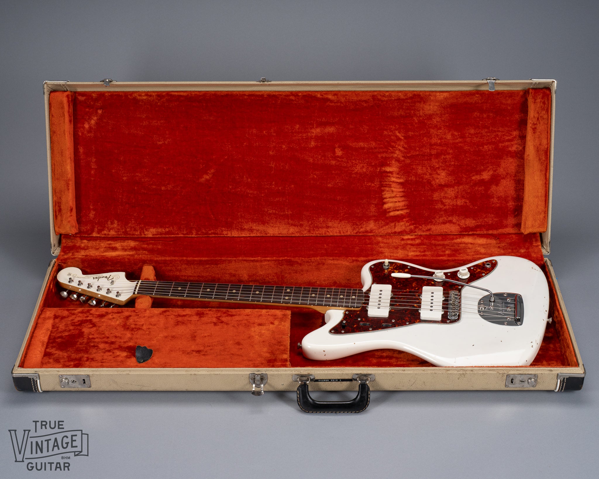 1963 Fender Jazzmaster Olympic White – True Vintage Guitar