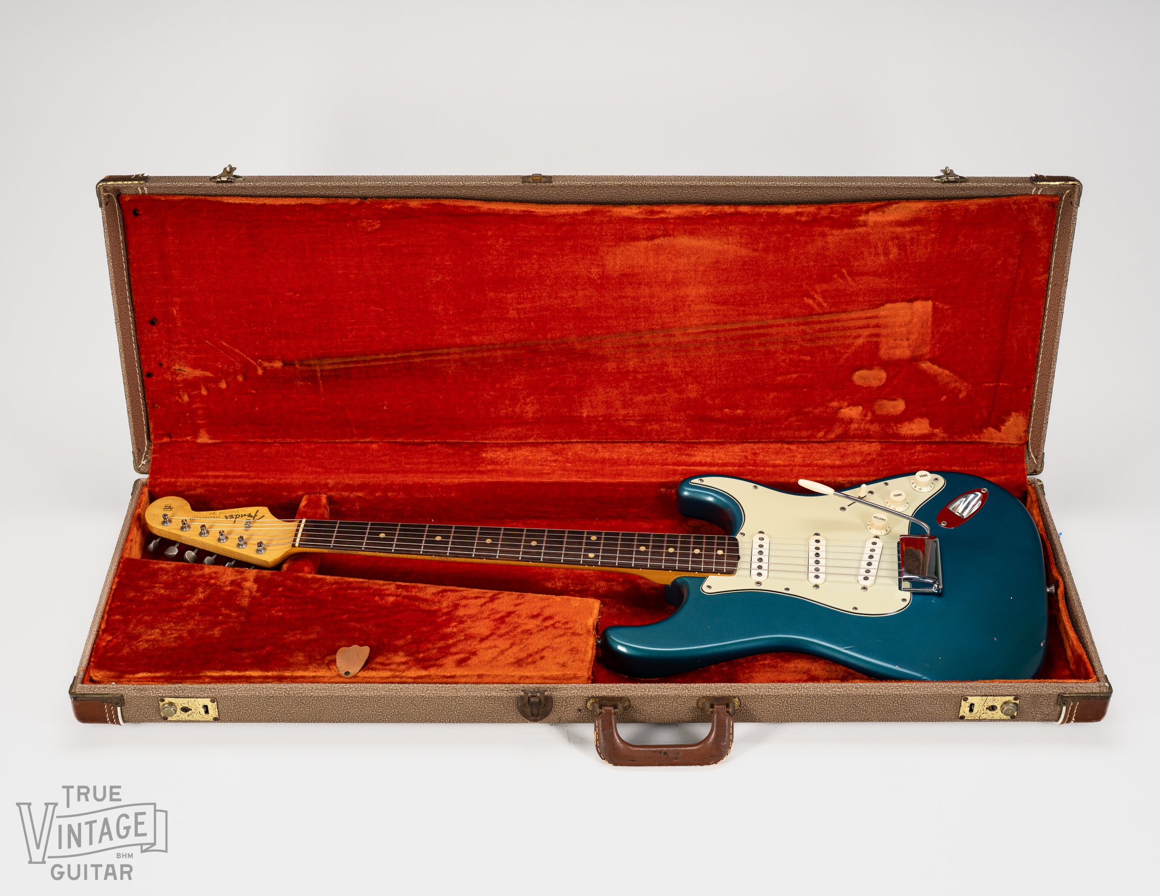 1963 Fender Stratocaster Lake Placid Blue custom color in original case