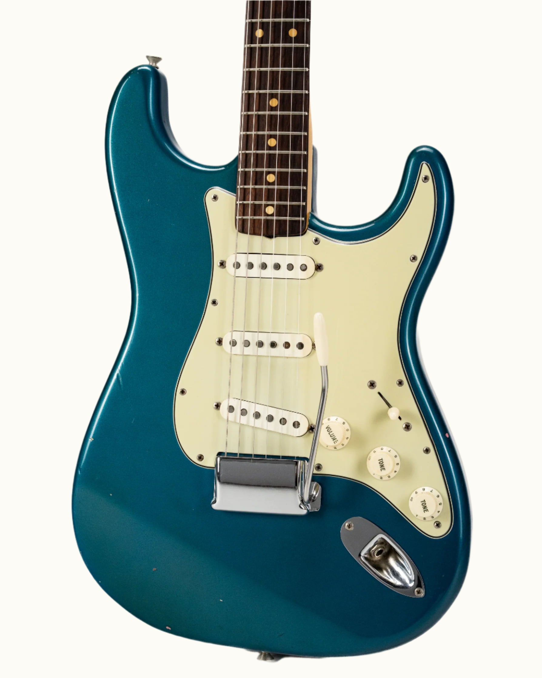 Body of 1963 Fender Stratocaster Lake Placid Blue Metallic