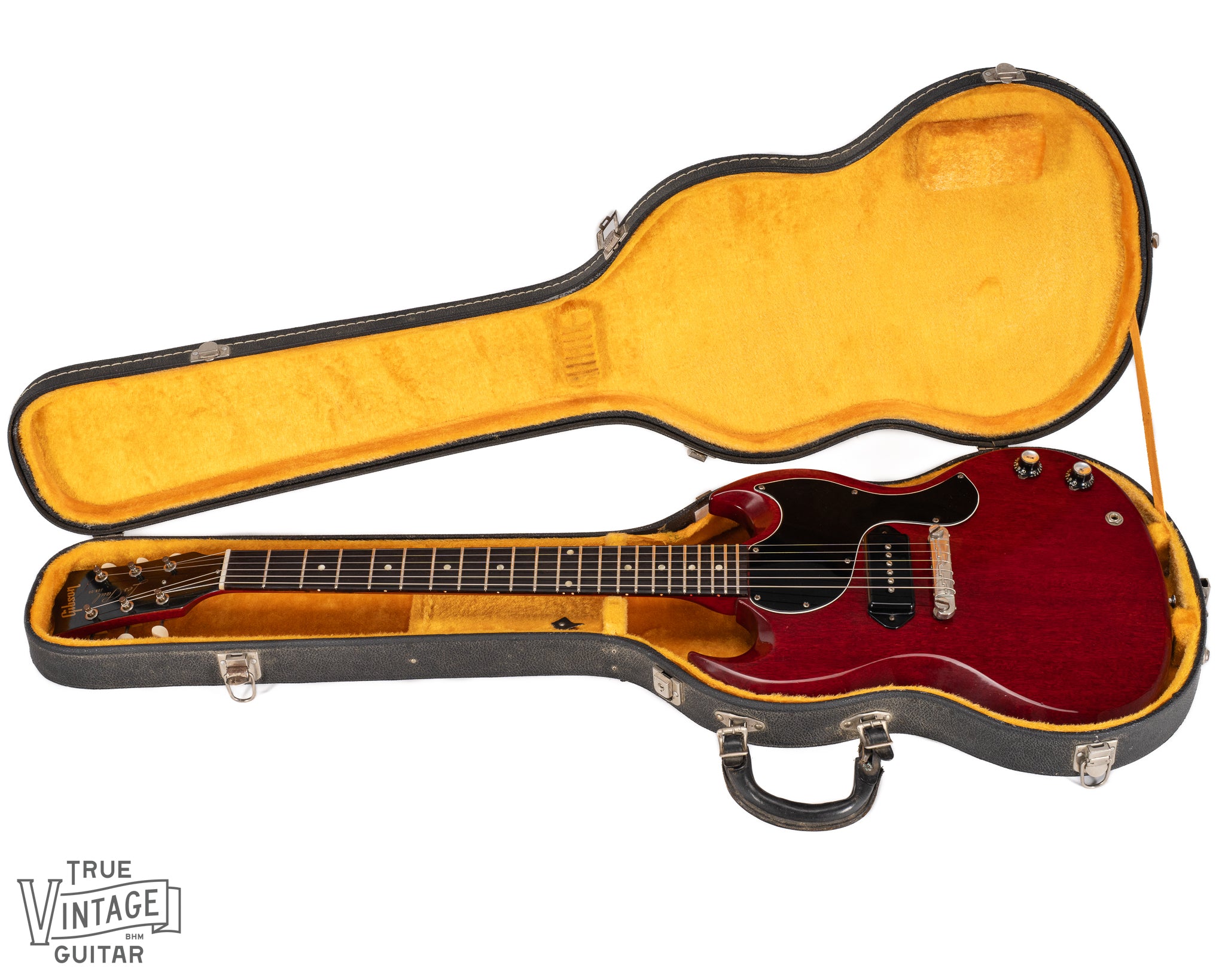 1963 Gibson Les Paul Junior Cherry – True Vintage Guitar