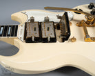 1965 Gibson SG Custom white guitar three humbucker pickups