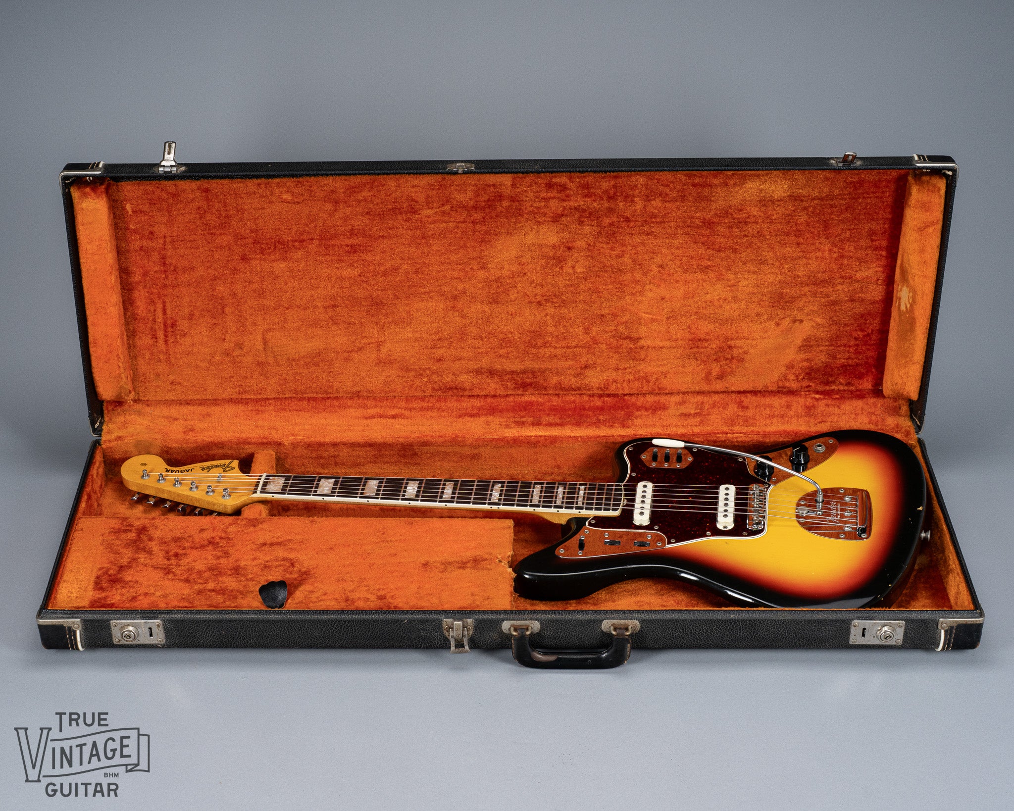 1966 Fender Jaguar Sunburst in original case