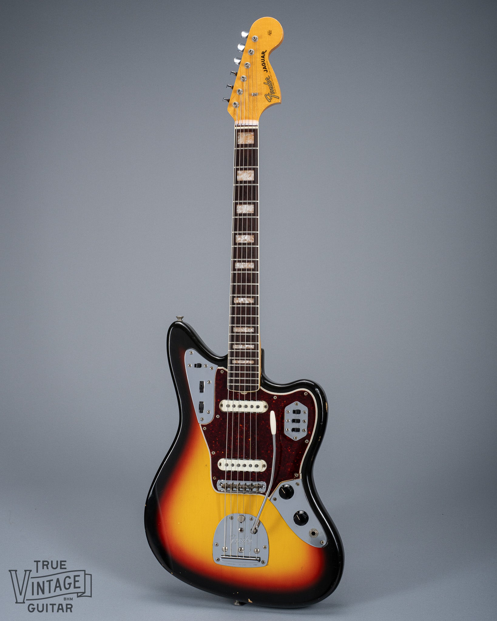 1966 Fender Jaguar Sunburst Full Front