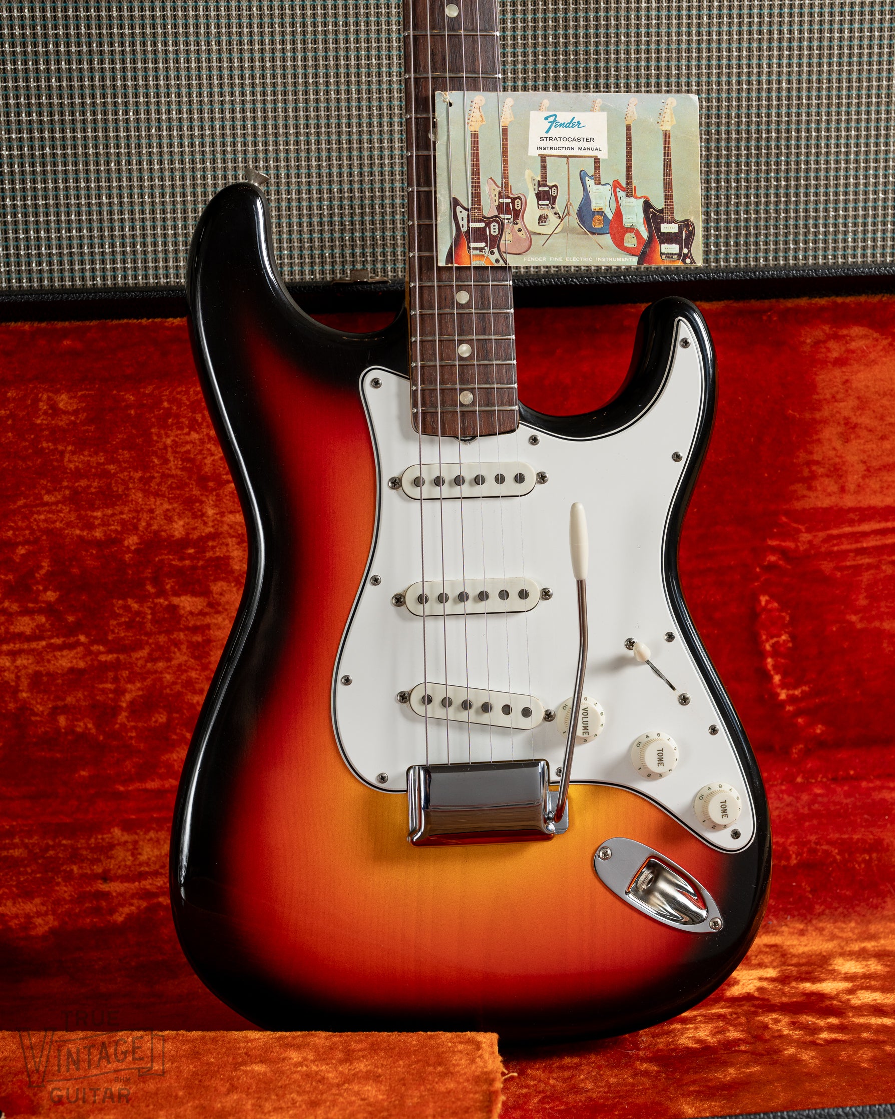 1966 Fender Stratocaster Sunburst – True Vintage Guitar