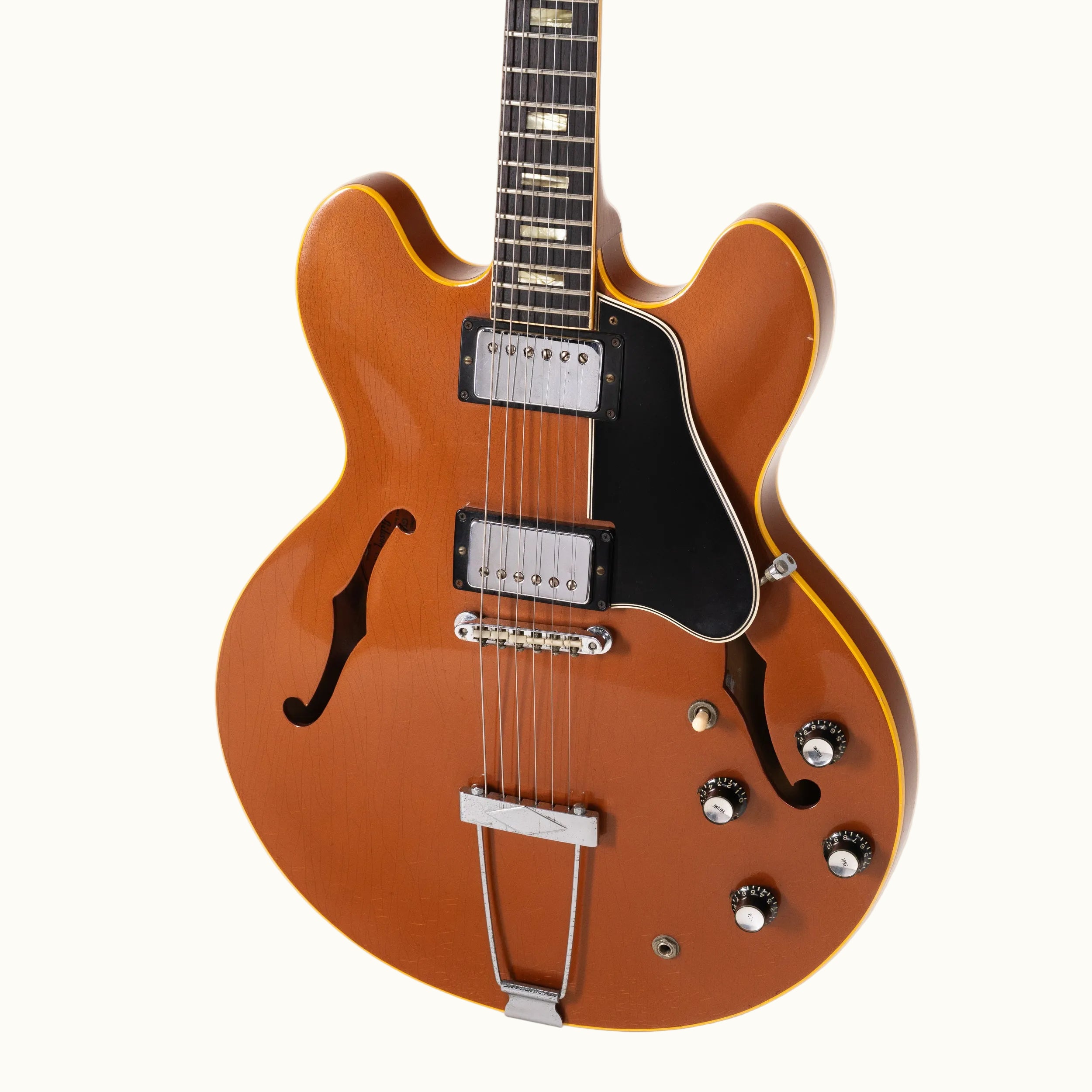 1966 Gibson ES-335 in custom color Heather Poly finish