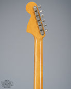 back of 1966 Fender Jazzmaster Blue Ice Metallic Custom Color Guitar neck and matching headstock