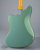 back of 1966 Fender Jazzmaster Blue Ice Metallic Custom Color Guitar