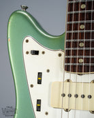 1966 Fender Jazzmaster Blue Ice Metallic Custom Color Guitar pickups controls rhythm section strap button