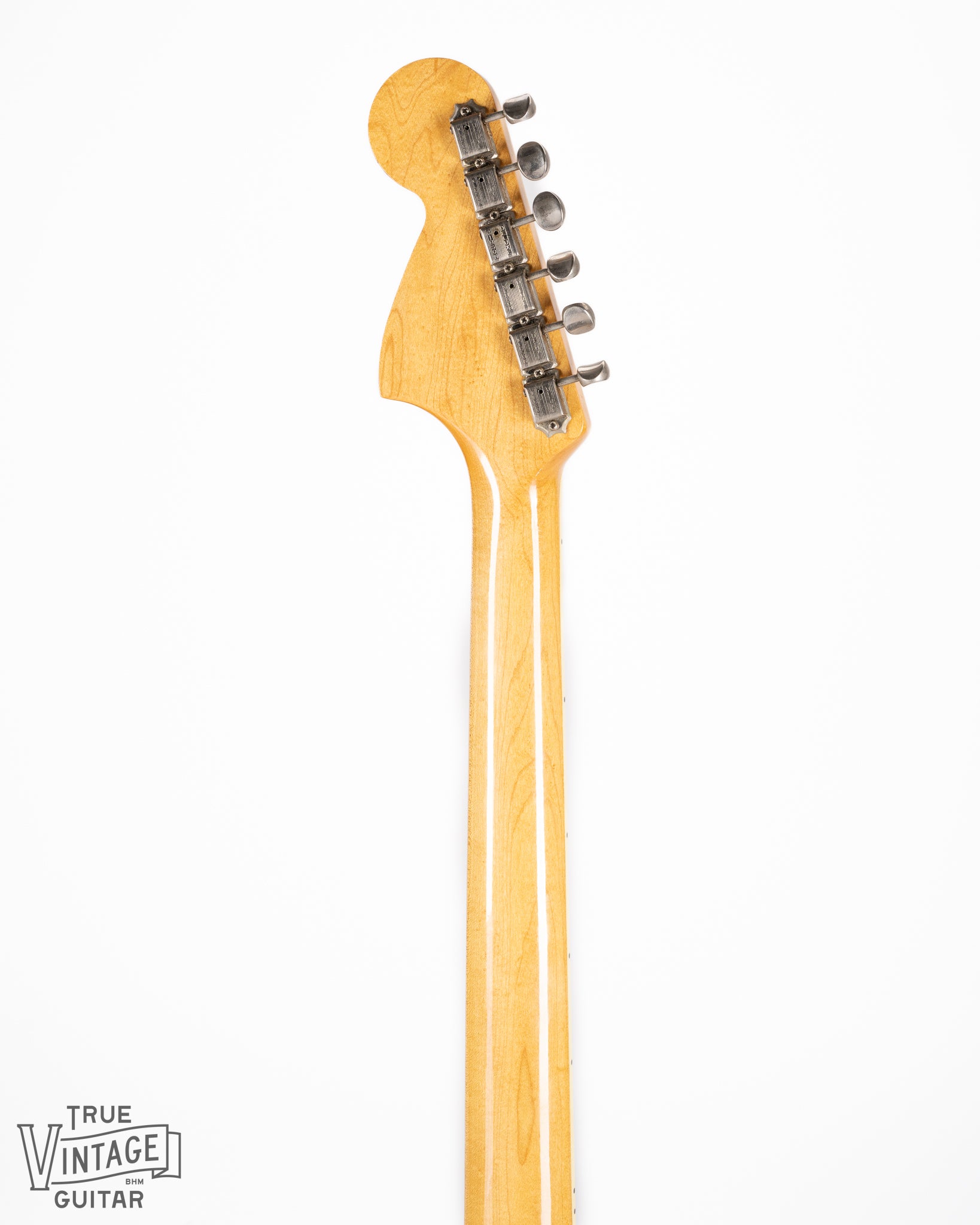 Back of 1967 Fender Jazzmaster Sunburst Neck and Headstock