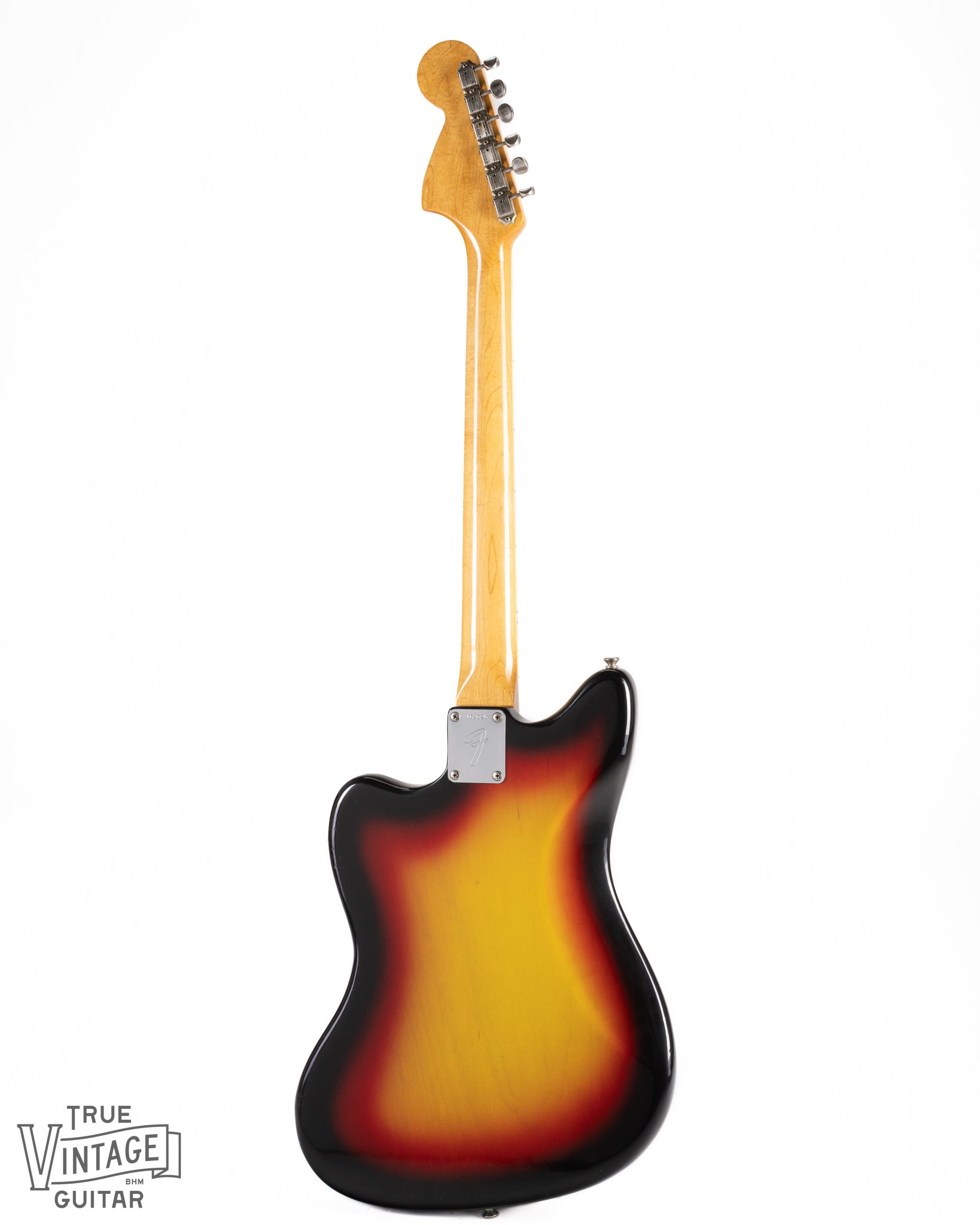 Back of 1967 Fender Jazzmaster Sunburst