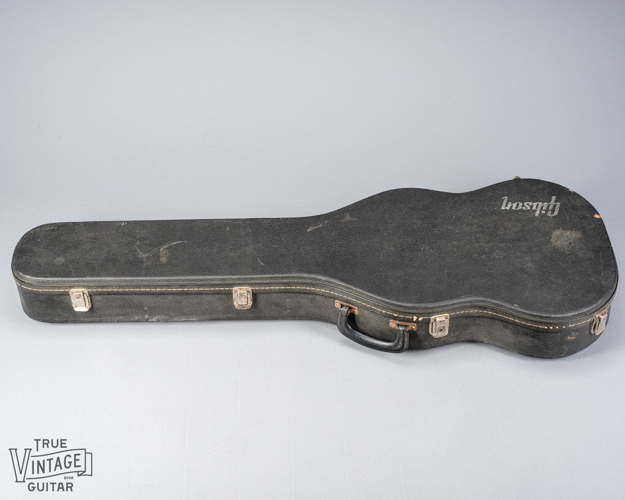 1971 Gibson SG Standard Custom Blue in original red lined case.