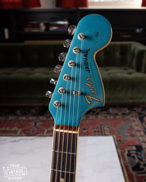 1966 Fender Jaguar Lake Placid Blue Slab Board