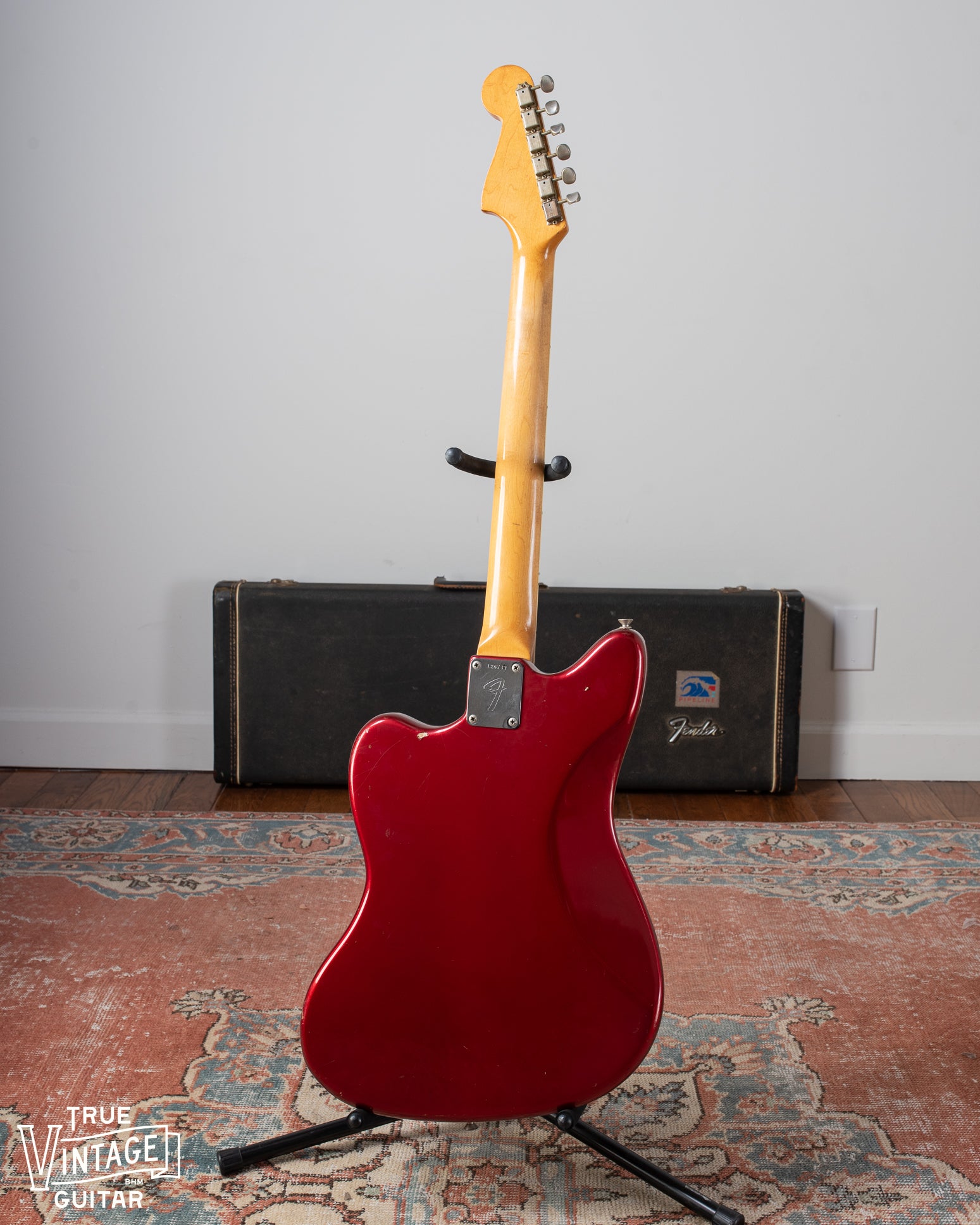 チャマス 1966 Fender Jazzmaster Candy Apple Red Metallic – True