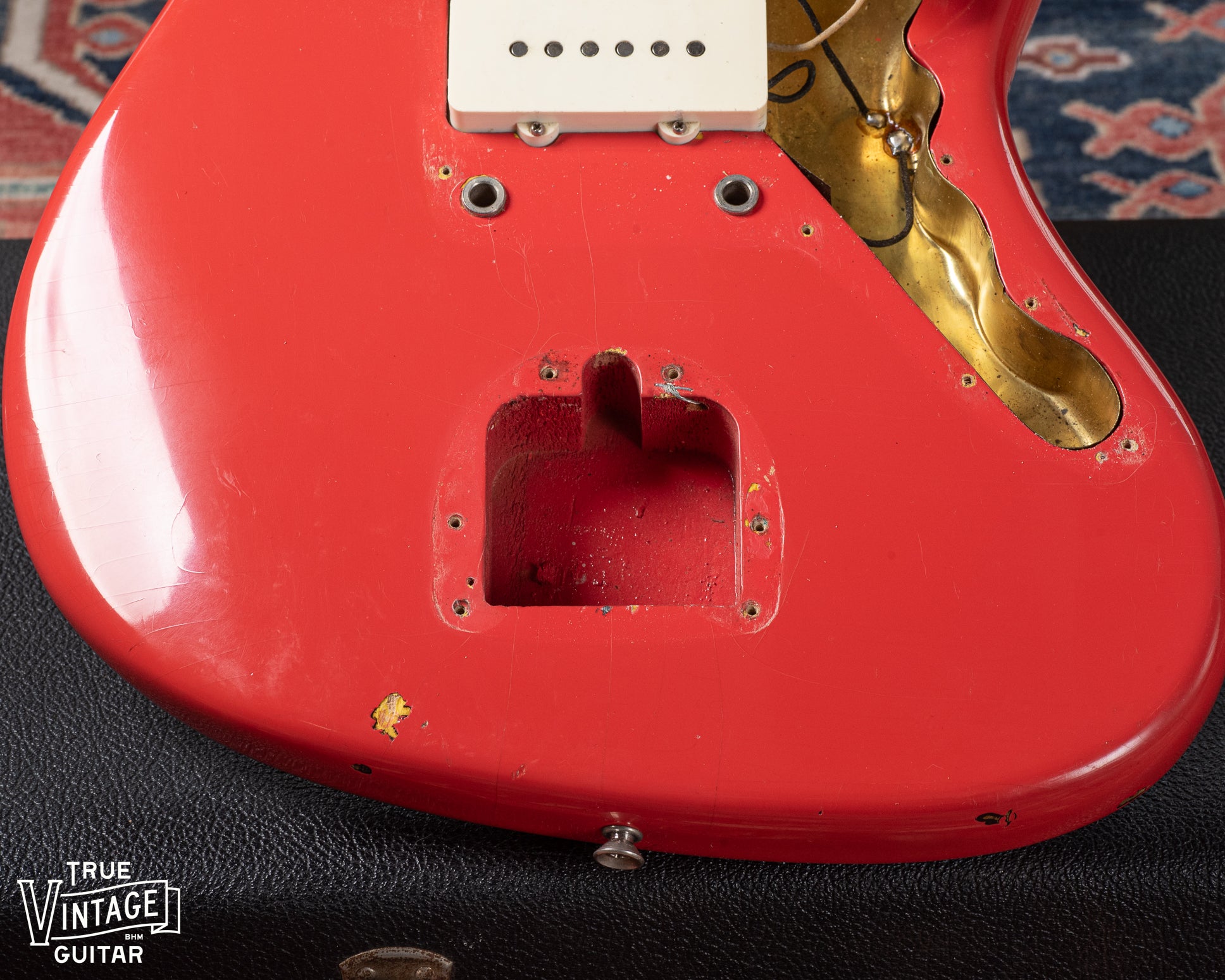 Fender Jazzmaster Fiesta Red 1963 – True Vintage Guitar Fender Jazzmaster Fiesta Red 1963 – True Vintage Guitar