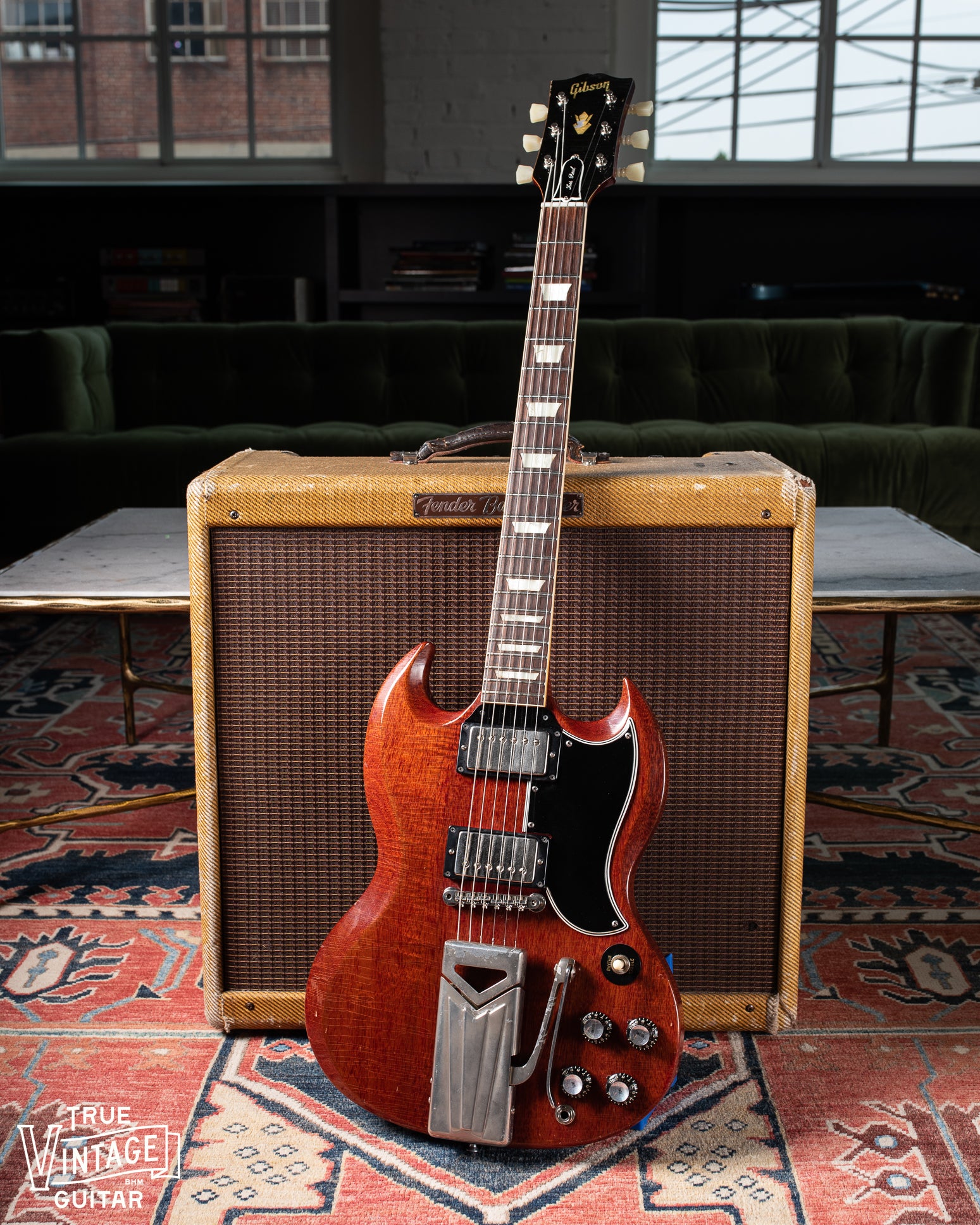 【中古極美品】1961 Les Paul SG Standard Epiphone 1961 Les Paul SG Standard Electric Guitar Aged
