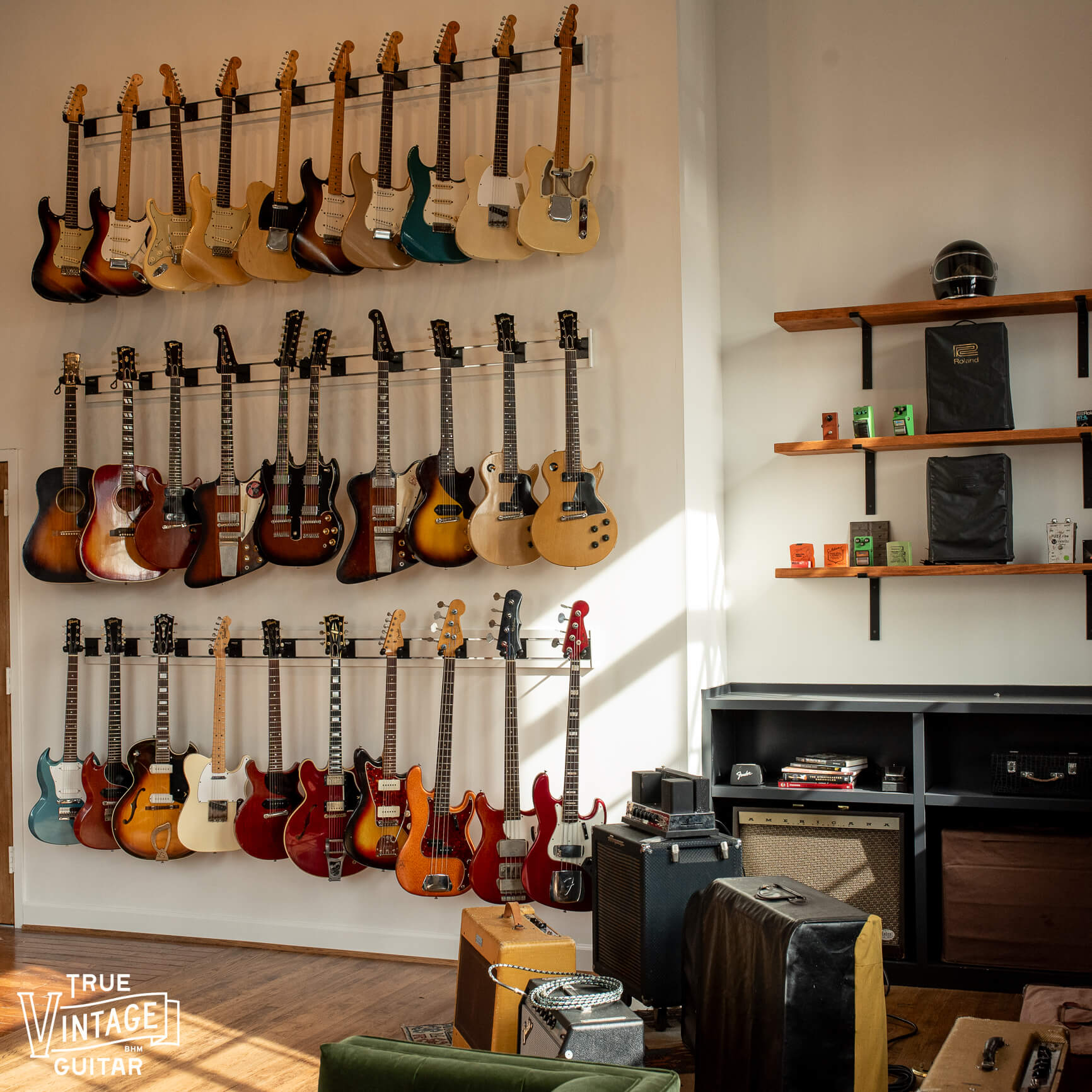 True Vintage Guitar shop place to sell Fender