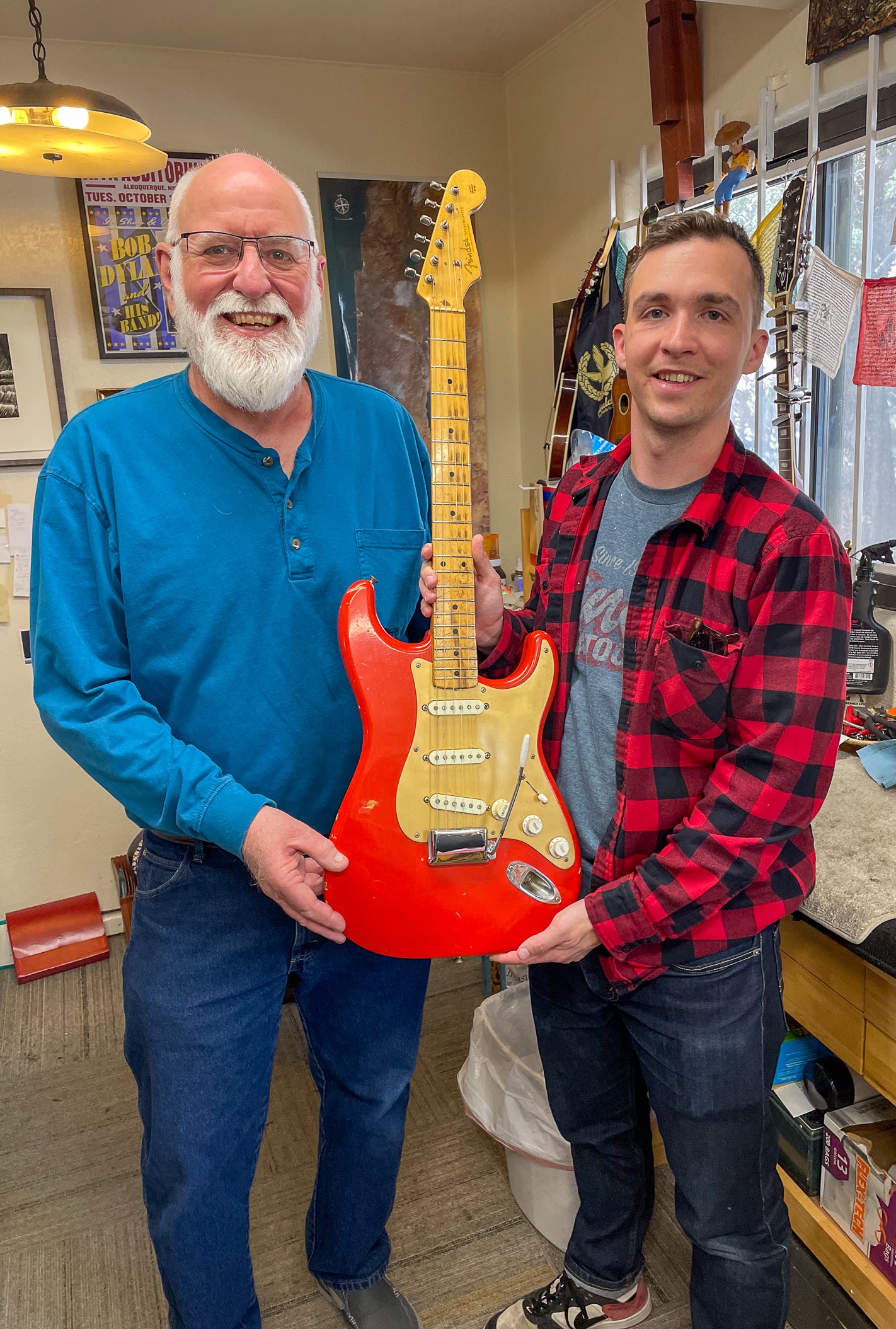 John Shults, top Fender guitar collector buys Fender Stratocaster guitars