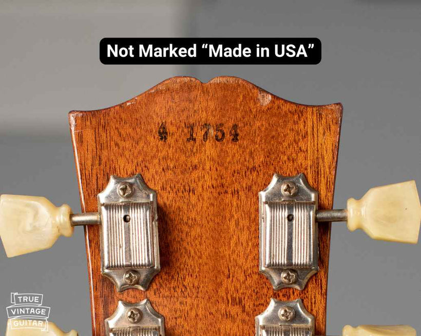 Gibson Serial Number Lookup – True Vintage Guitar