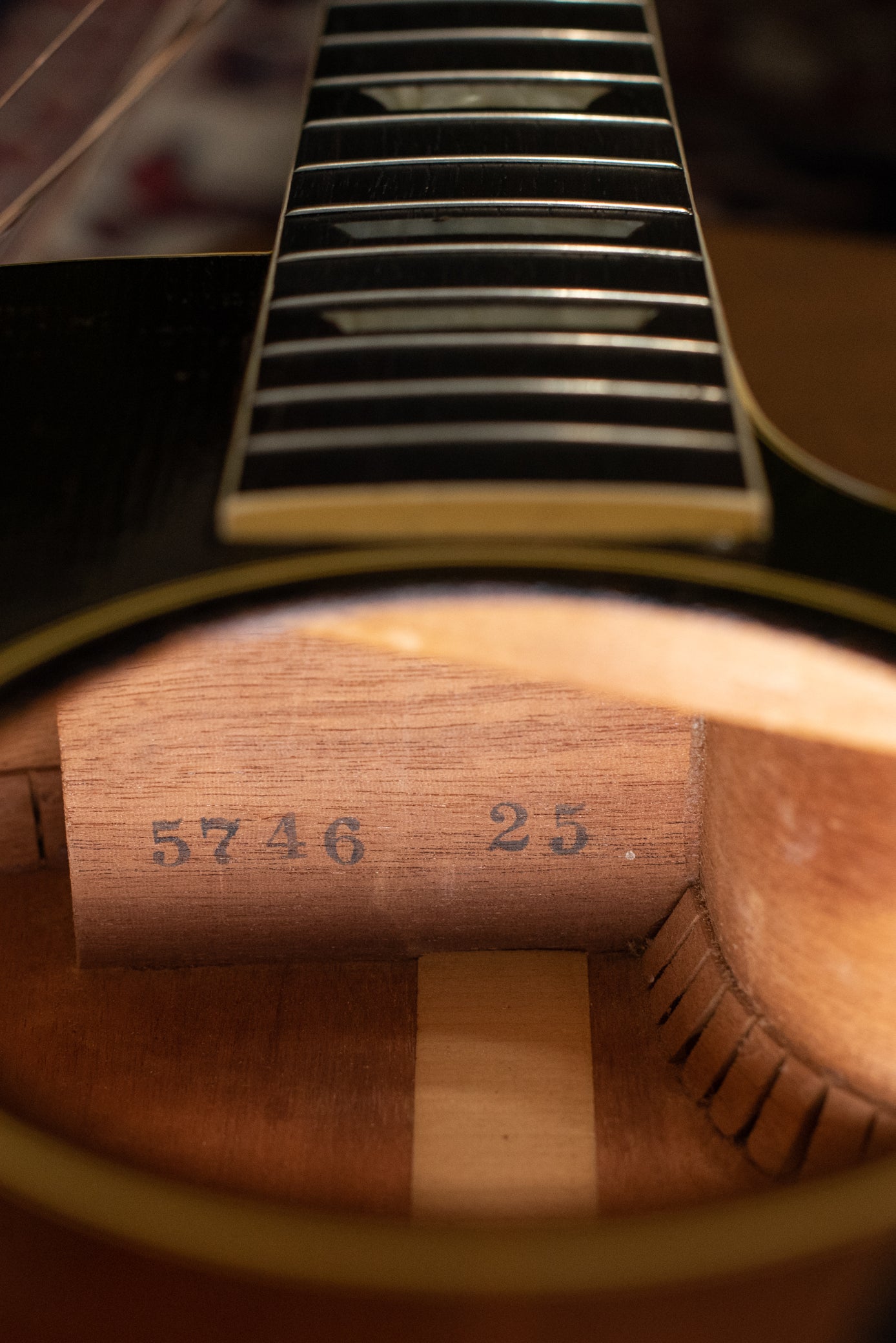 Gibson FON factory order number