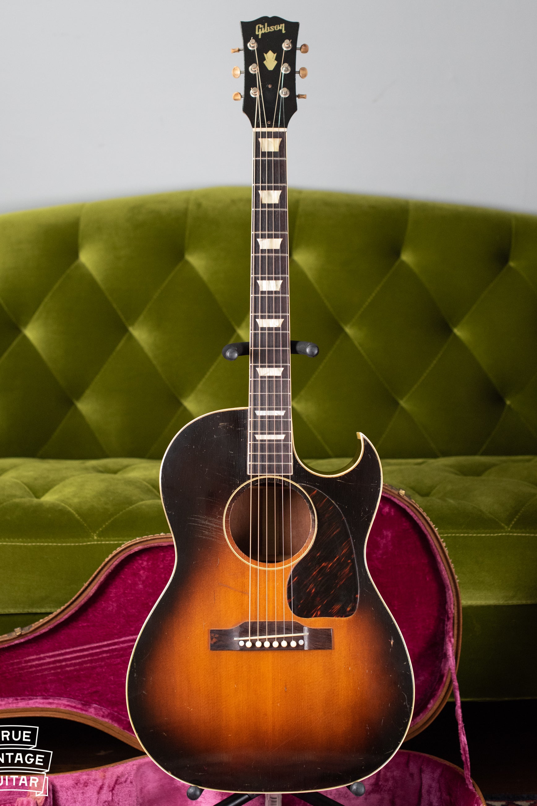 Gibson small body acoustic guitar with cutaway